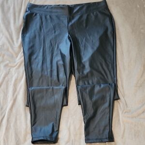 Torrid Black Faux Leather Leggings